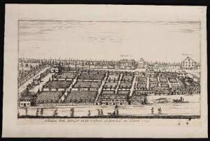 Gärden und Häusser in der Vorstad Gosten-hof an Nürnb. 1709. - Nürnberg-Gostenhof
