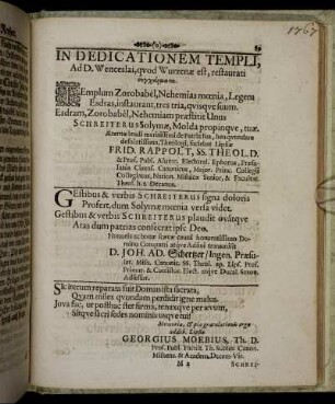 In Dedicationem Templi,[...]