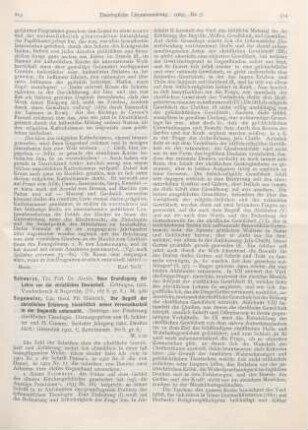 213-216 [Rezension] Sogemeier, Heinrich, Der Begriff der christlichen Erfahrung hinsichtlich seiner Verwendbarkeit in der Dogmatik untersucht