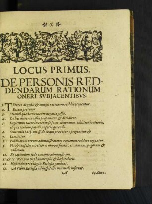 [Locus Primus.- Locus Secundus.]