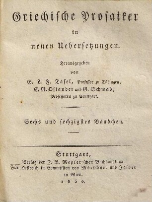 Flavius Philostratus, des Aeltern und des Jüngern und Kallistratus Werke, 1,3. Leben des Apollonius von Tyana : 3. und 4. Buch