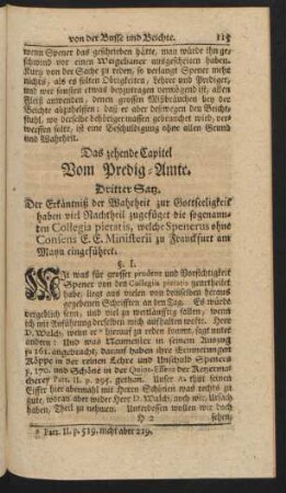Das zehnde Capitel Vom Predig-Amte.