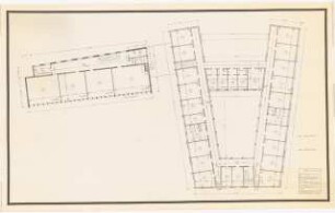 Grünflächen an der Möbelfachschule, Köln: Grundriss Obergeschoss1:100 (Zeichnung des Architekten)