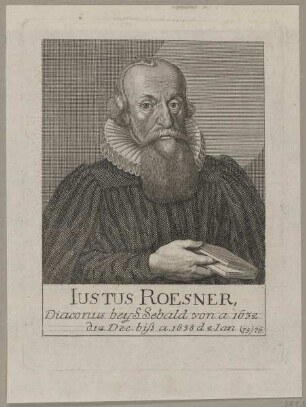 Bildnis des Iustus Roesner