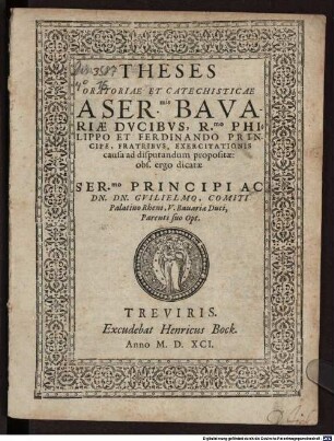 Theses oratoriae et catechisticae