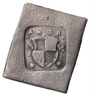 Fundmünze, Taler (Klippe), 1553