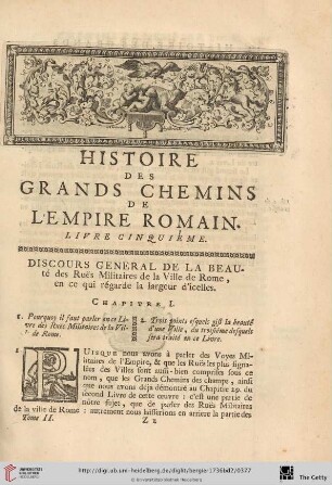 Livre cinquième