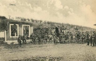Erster Weltkrieg - Postkarten "Aus großer Zeit 1914/15". "Cheppy"