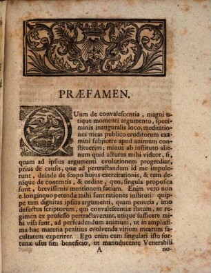 Dissertatio inauguralis medica de convalescentiae statu eius impedimentis et praesidiis