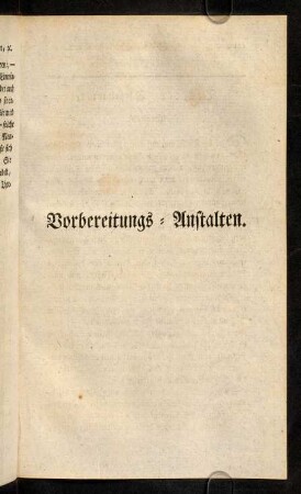 101-300, Vorbereitungs-Anstalten.