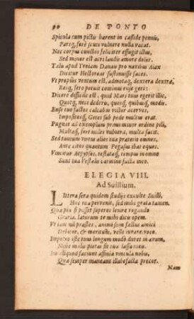 Elegia VIII.