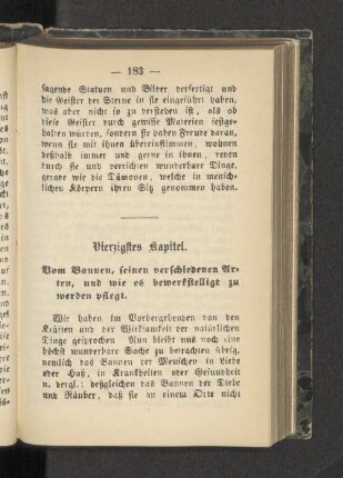 Vierzigstes Kapitel.