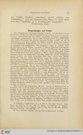 Ausgrabungen und Funde