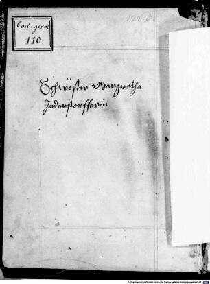 Andachtsbuch - BSB Cgm 110