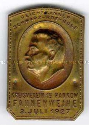 Reichsbanner Schwarz-Rot-Gold, Fahnenweihe, Pankow