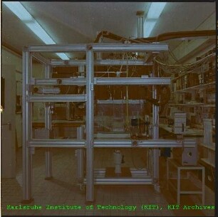 Naturkonvektionsmodell am Institut für Reaktorbauelemente (IRB)