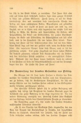 Die Ausweisung der fremden Gesandten aus Peking