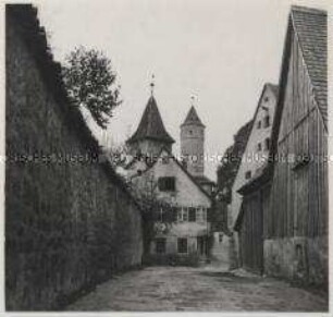 Dinkelsbühl, Kapuziner Weg, Grüner Turm