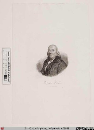 Bildnis Benjamin Franklin