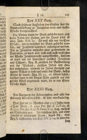 125-144, Der Ausgang der siebenzigsten...