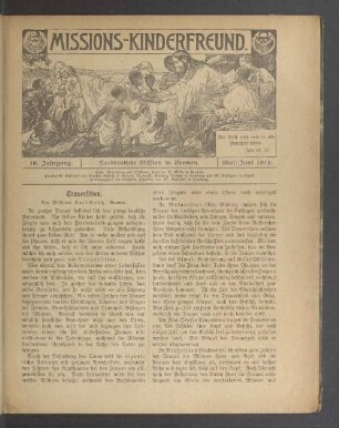 16. Jahrgang. Mai/Juni 1919