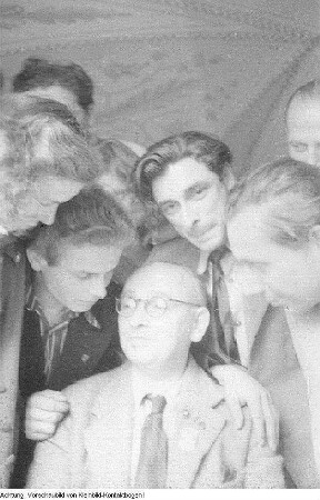 Leipzig. 3. Parlament der Freien Deutschen Jugend (FDJ), Gerhart Eisler, Pfingsten 1949