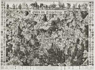 Eisen im Erzgebirge, Bildkarte