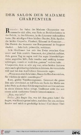 Der Salon der Madame Charpentier