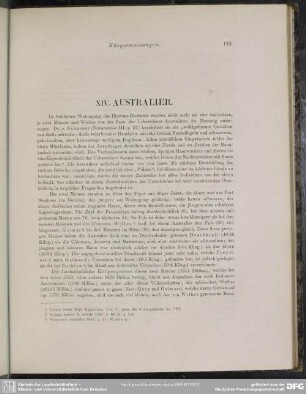 XIV. Australier