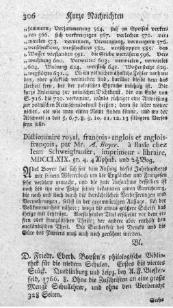 Philologische Bibliothek für die niedern Schulen. St.1-4.