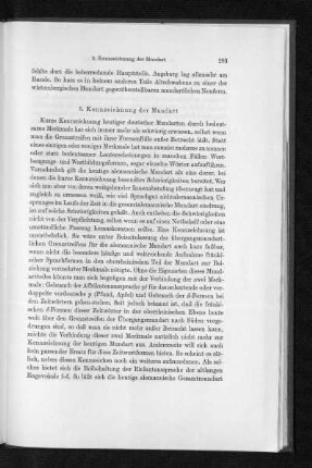 5. Kennzeichnung der Mundart