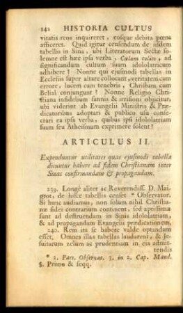 Articulus II. Expenduntur utilitates quas ejusmodi tabellae dicuntur habere ad fidem Christianam inter Sinas confirmandam & propagandam.