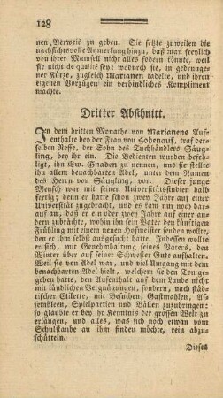 Dritter Abschnitt.
