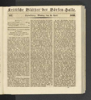 147. 22. April 1833