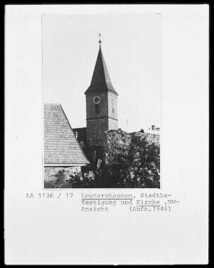 Evangelische Pfarrkirche & Ehemals Sankt Peter — Westturm