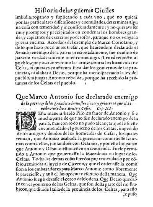 Cap. XI. - Capitulo. XIX.