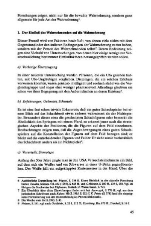 a) Vorherige Überzeugung