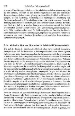 470-472, 7.2.4 Methoden, Ziele und Sichtweisen im Arbeitsfeld Führungsaufsicht