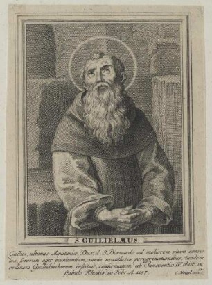 Bildnis des S. Guilielmus