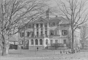 Schloss Niederkaina : Bautzen-Niederkaina. Ansicht des Herrenhauses