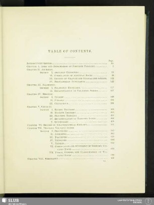 Table Of Contents