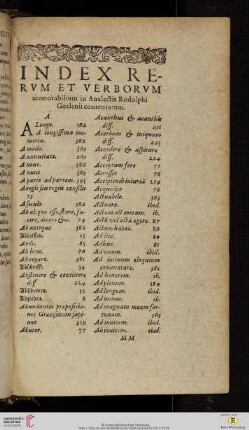 Index rervm et verborvm […]