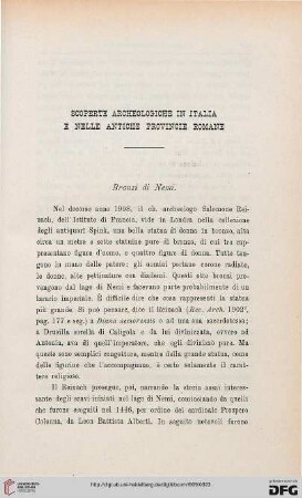 37: Scoperte archeologiche in Italia e nelle antiche provincie romane, [16]