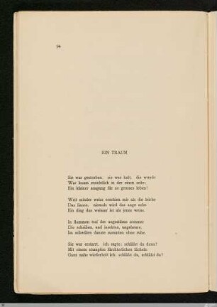 Ein Traum