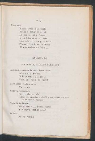 Escena XI. : Los mismos, Alcalde, soldados