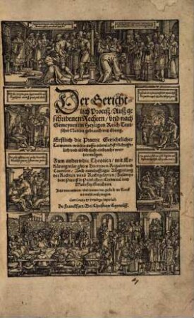 Der gerichtlich Proceß auß geschribenen Rechten
