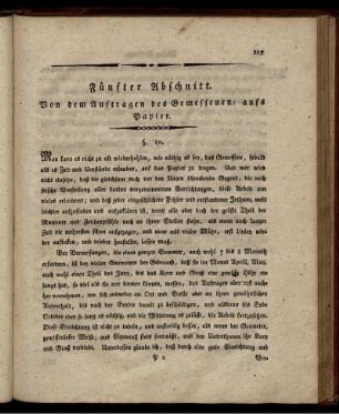 Fünfter Abschnitt. Von dem Auftragen des Gemessenen, aufs Papier