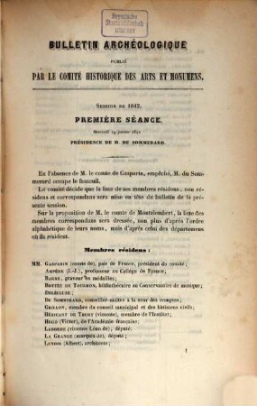 Bulletin archéologique. 2. 1842/43