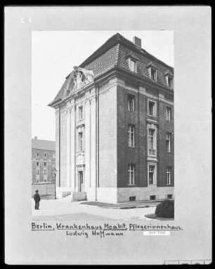 Städtisches Krankenhaus Moabit, Pflegerinnenhaus