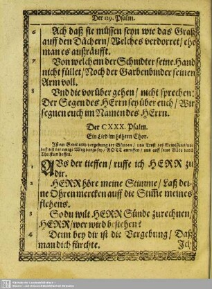 Der CXXX. Psalm